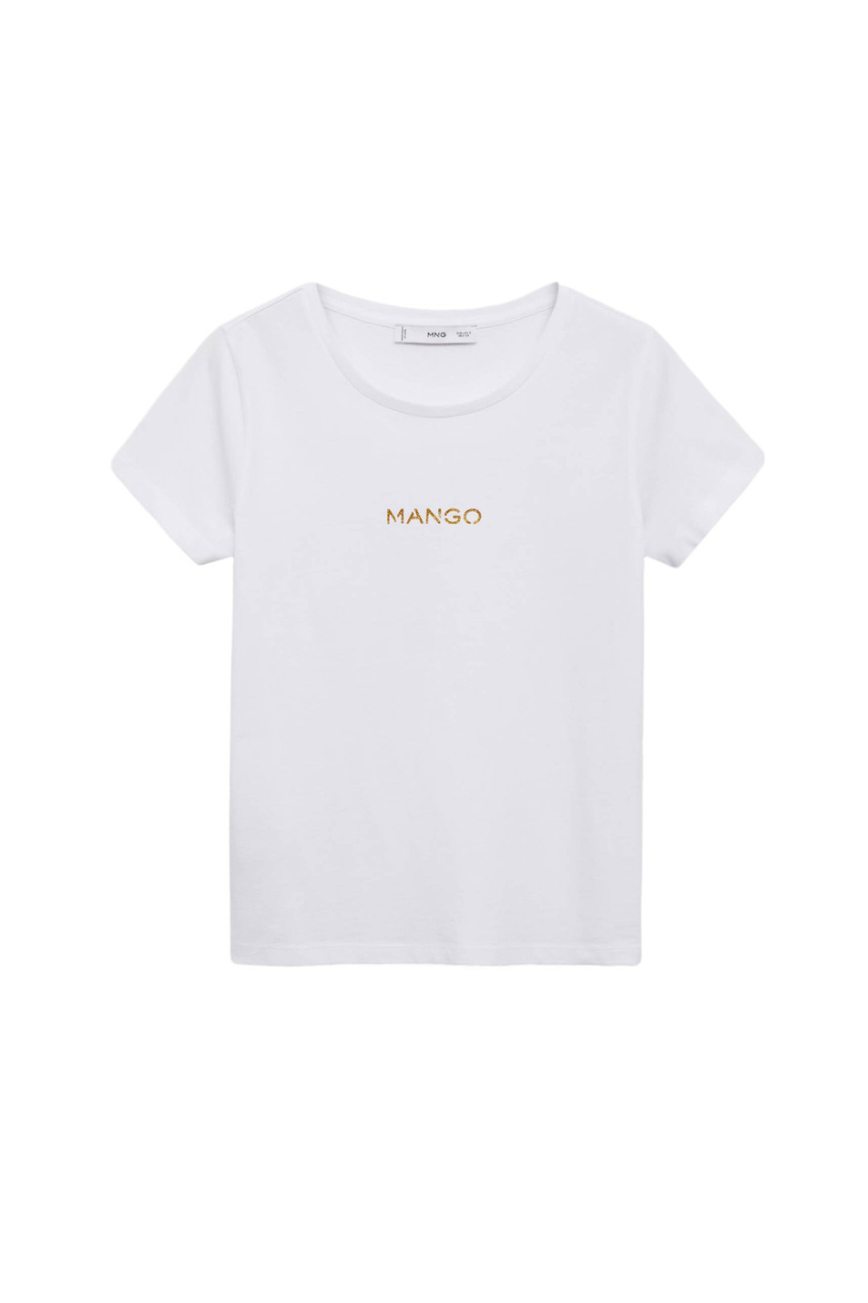 Женский Mango Футболка MANGOLOG-H из натурального хлопка (цвет ), артикул 77020354 | Фото 1