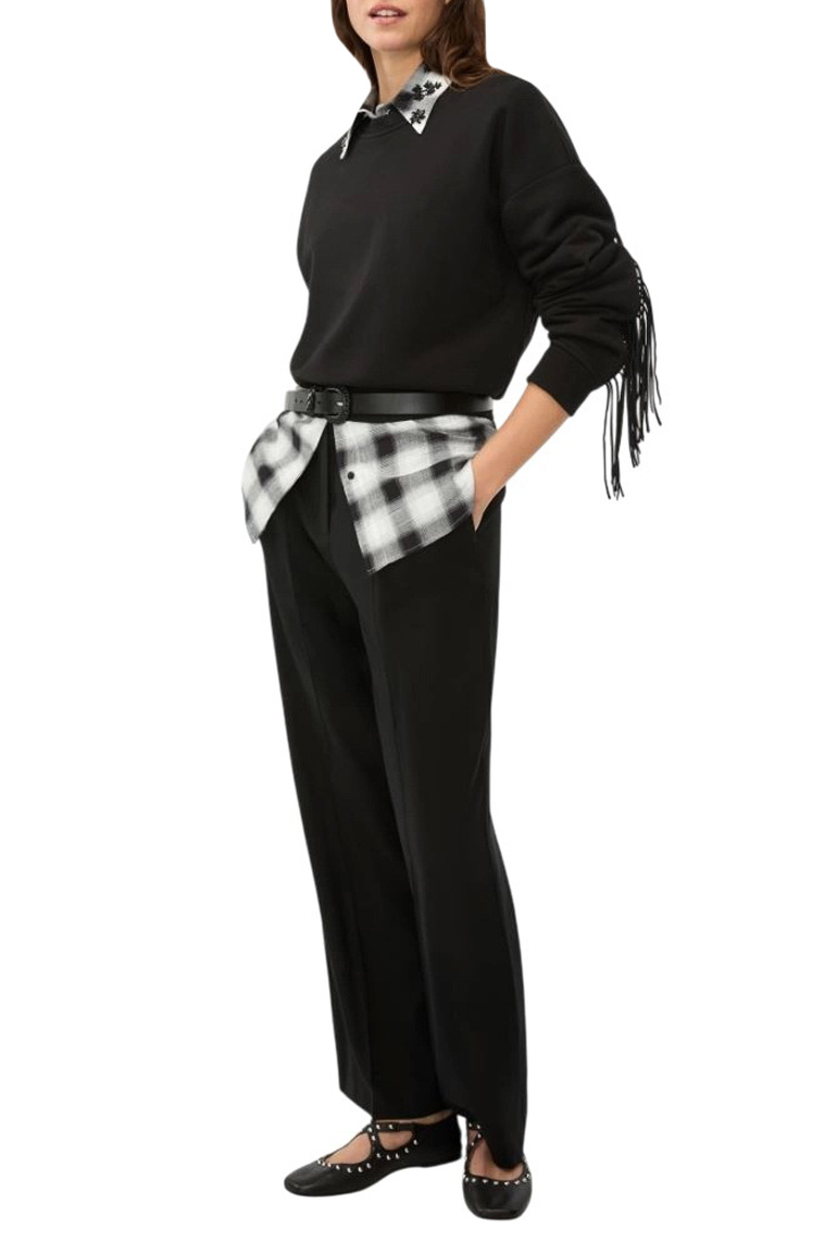 Женский iBLUES Джемпер ONORATA из смесового хлопка (цвет ), артикул 2617921011 | Фото 2