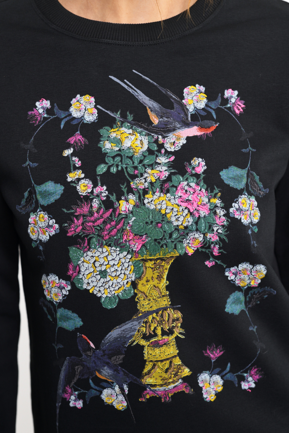 Женский Red Valentino Платье комбинированное с принтами (цвет ), артикул SR0MJ02W4PU | Фото 2