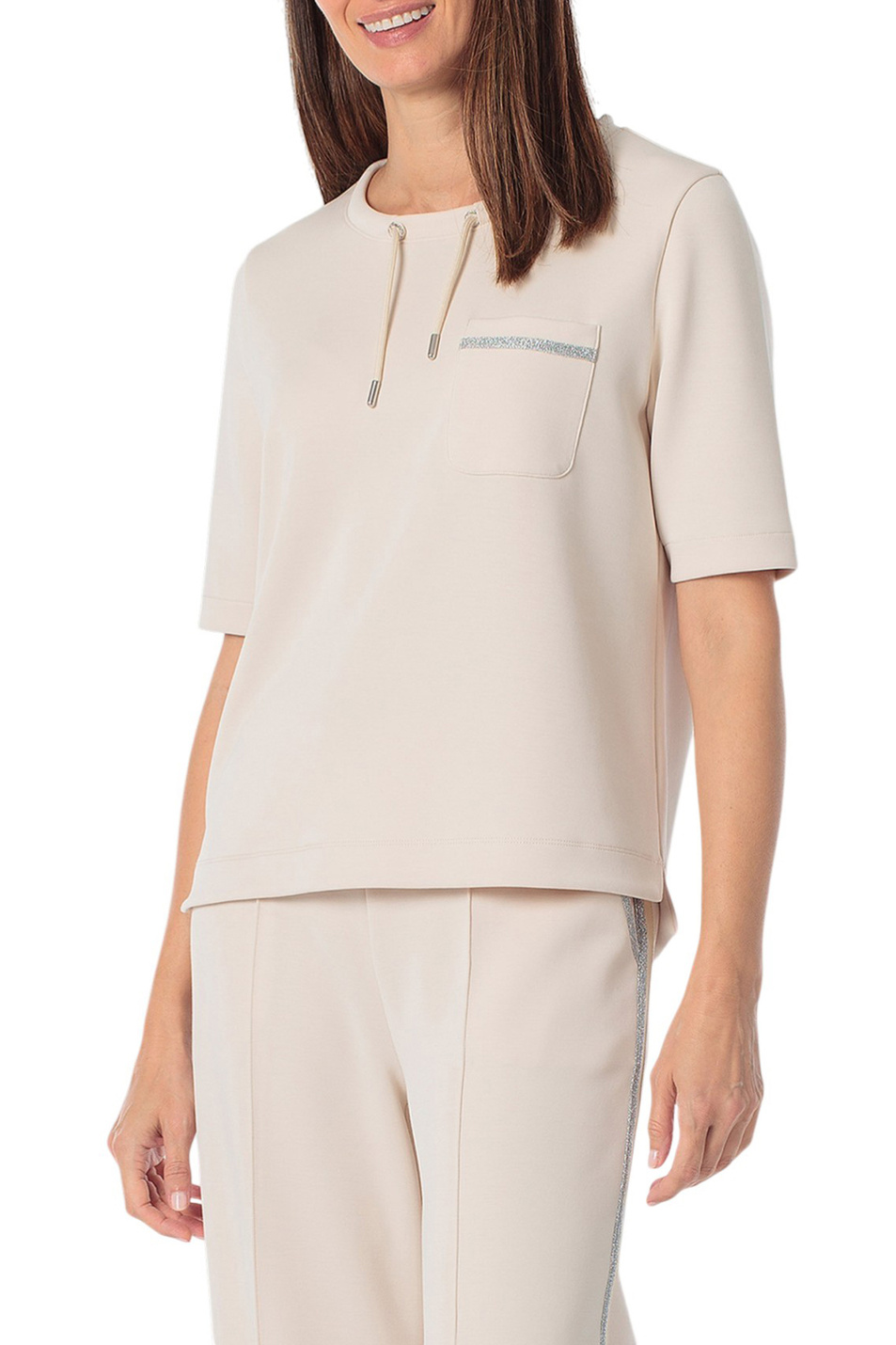 Женский Gerry Weber Джемпер с короткими рукавами (цвет ), артикул N61722 | Фото 5