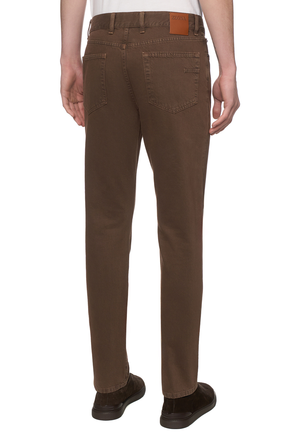 Мужской Zegna Джинсы однотонные (цвет ), артикул UGIB9A2-CITY-M06 | Фото 5