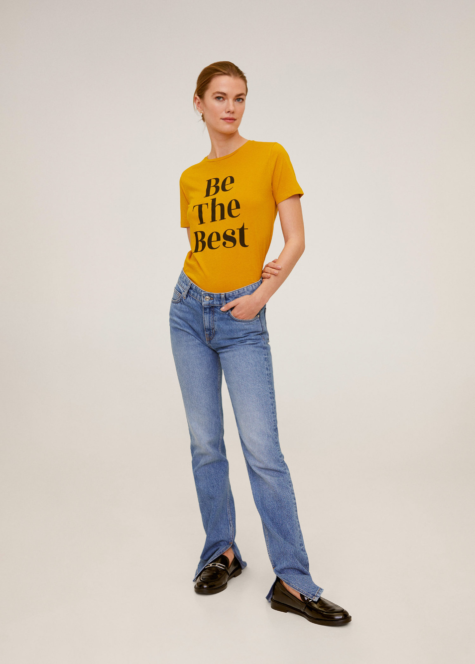 Женский Mango Футболка ILUSTRA (цвет ), артикул 67014401 | Фото 4