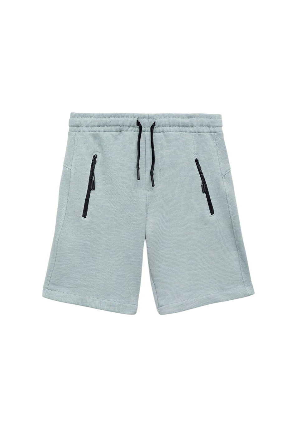 Мальчикам Mango Kids Шорты-бермуды SLUBZIP из хлопка (цвет ), артикул 87037705 | Фото 1