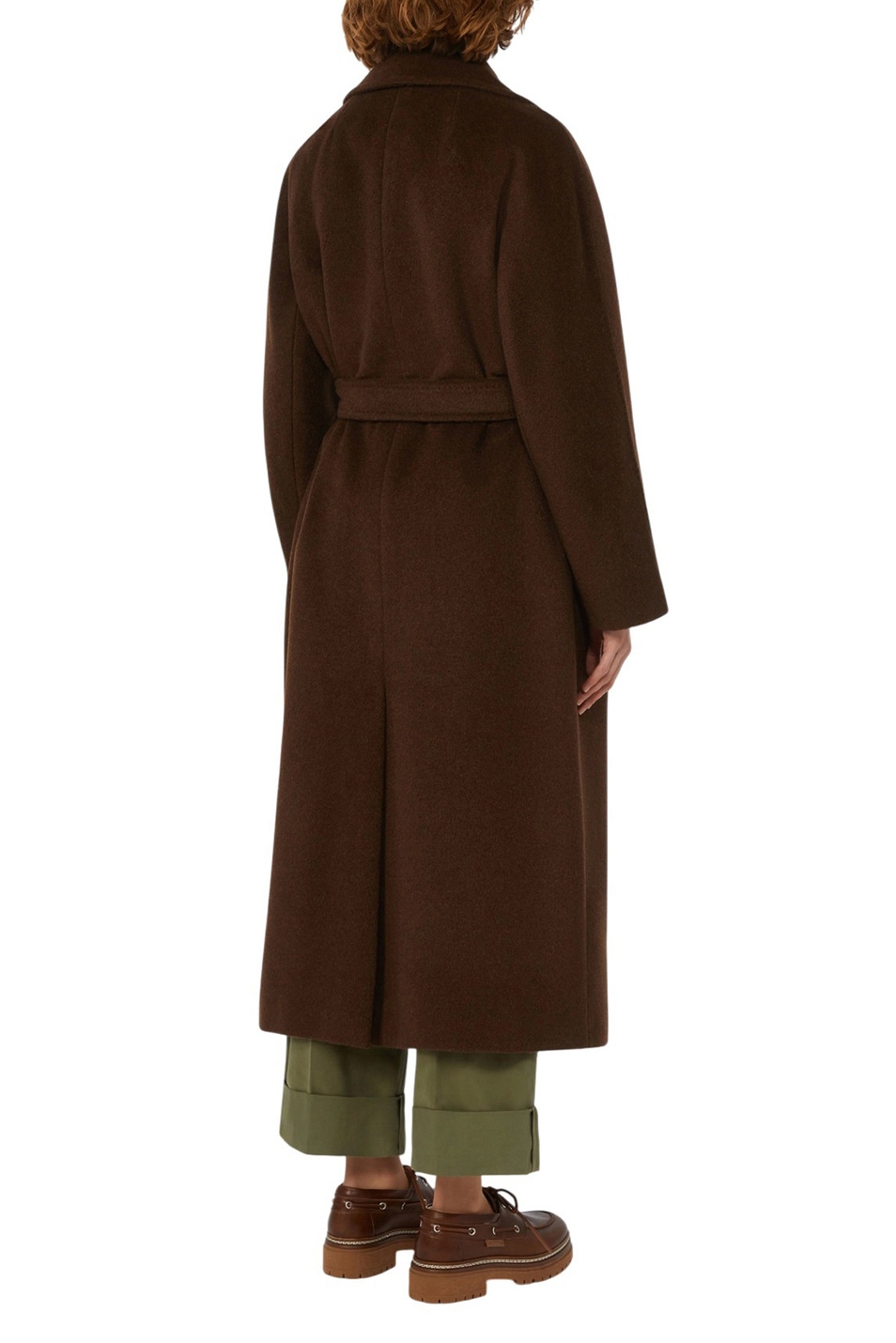 Женский Weekend Max Mara Пальто TEMPERA из смеси шерсти альпаки (цвет ), артикул 2525016082 | Фото 4