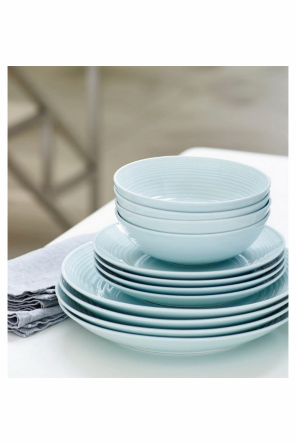 Не имеет пола Wedgwood Набор посуды Gordon Ramsay Maze Blue 12 предметов (цвет ), артикул GRMZBL22417 | Фото 2