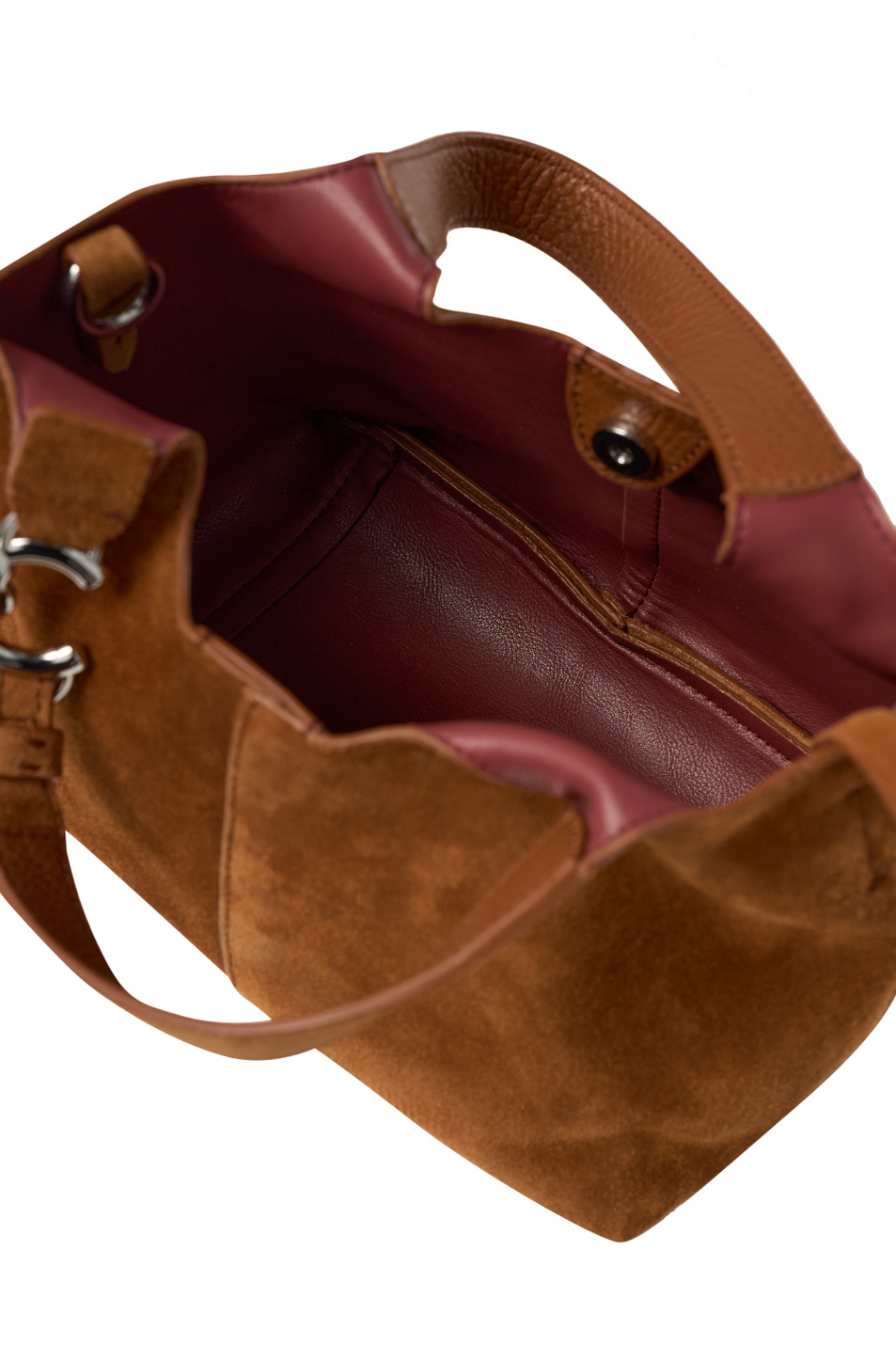 Женский Coccinelle Сумка C-EASY из натуральной замши (цвет ), артикул E1THE580101 | Фото 4