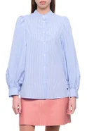 Женский Weekend Max Mara Рубашка ALPE с пышными рукавами (цвет ), артикул 2351110437 | Фото 4