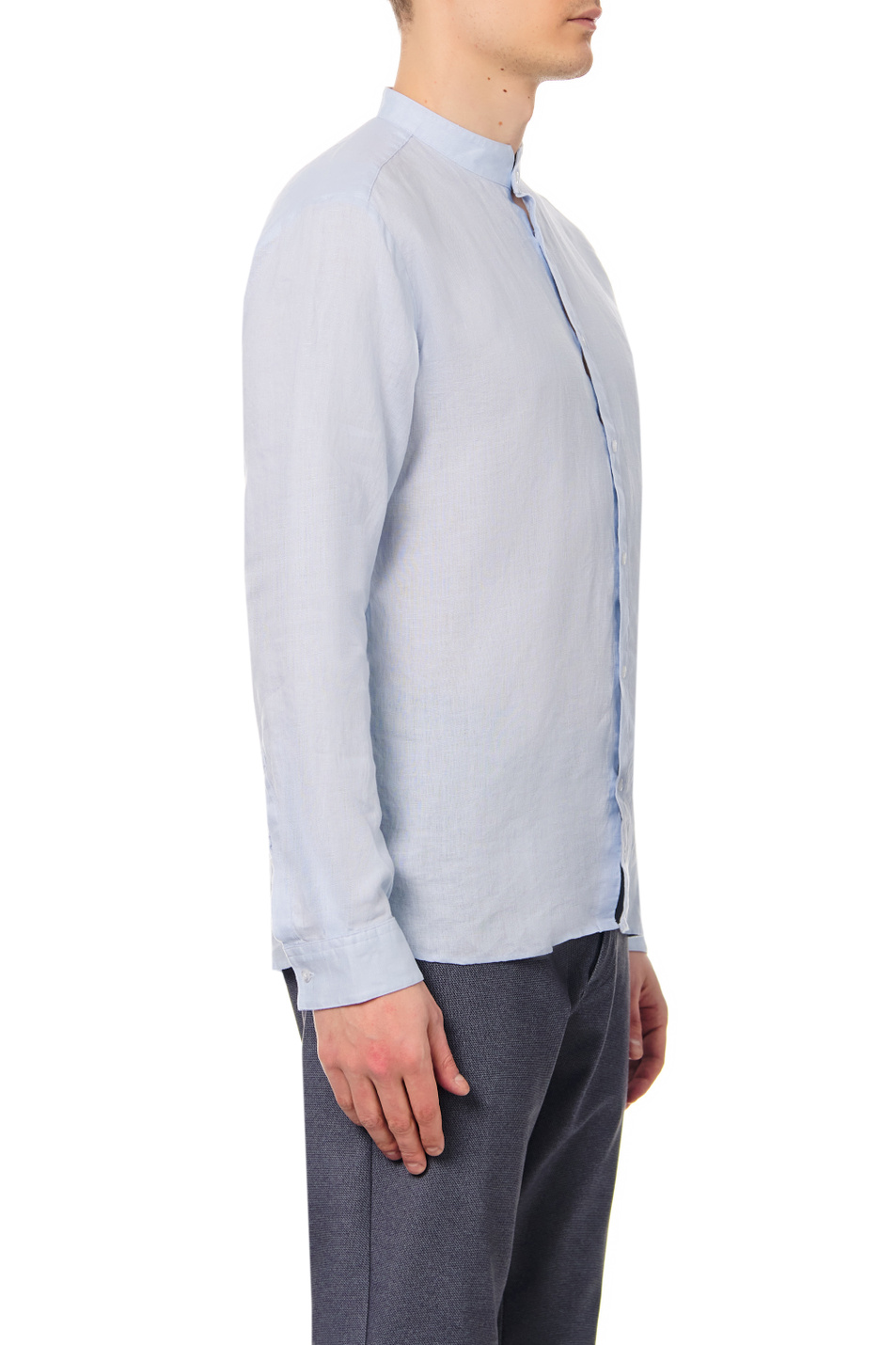 HUGO Рубашка Elvorini из чистого льна (цвет ), артикул 50450761 | Фото 4