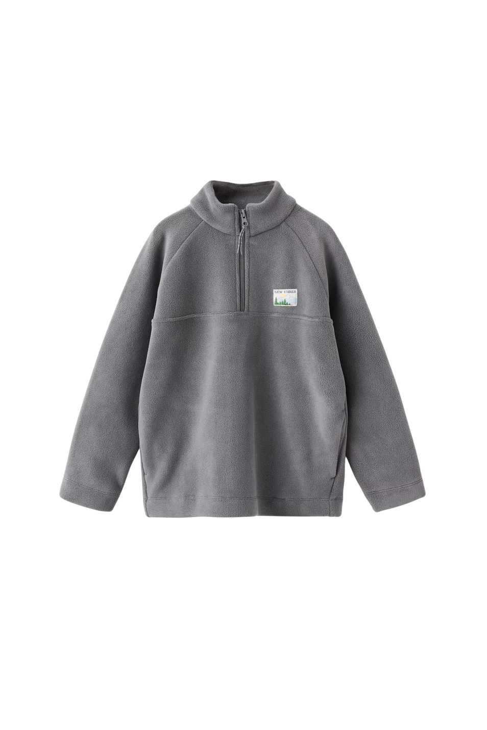 Мальчикам Mango Kids Толстовка COLD с воротником на молнии (цвет ), артикул 17077135 | Фото 1