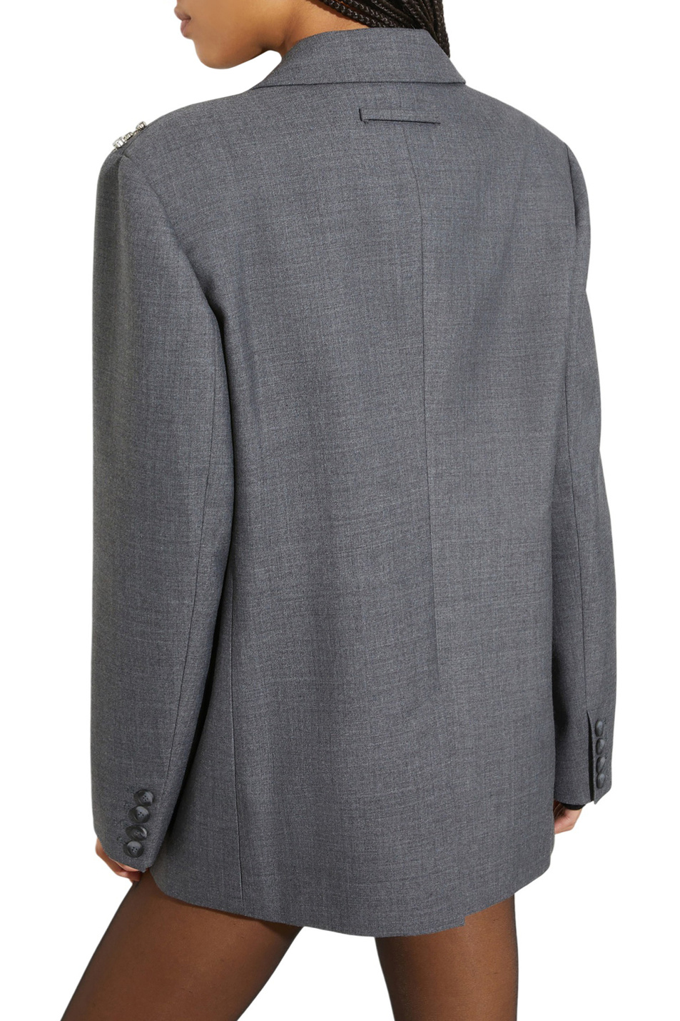 Женский MAX&Co. Пиджак MCOAFFINE свободного кроя со стразами (цвет ), артикул 2616041071 | Фото 4