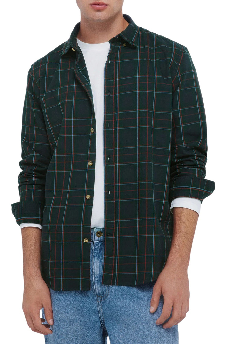 Мужской Springfield Рубашка в клетку (цвет ), артикул 0332874 | Фото 1