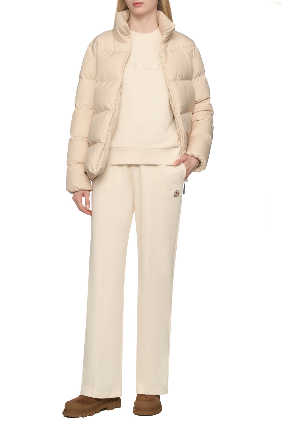 Женский Moncler Брюки из хлопка (цвет ), артикул L10938H00002-89B2V | Фото 3
