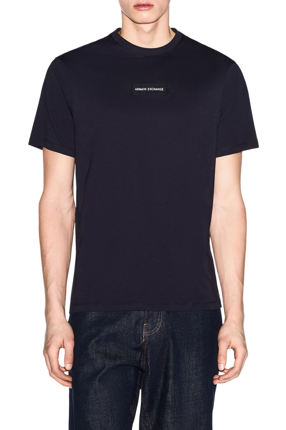 Мужской Armani Exchange Футболка из хлопка (цвет ), артикул XM002471-AF10356 | Фото 3