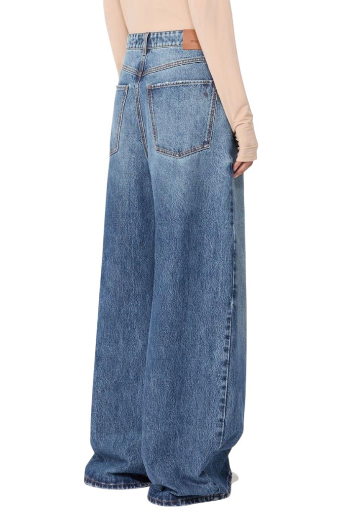 Джинсы ANGRI из хлопка|Основной цвет:Синий Женский Sportmax Джинсы ANGRI из хлопка (цвет ), артикул 2612181055 | Фото 4