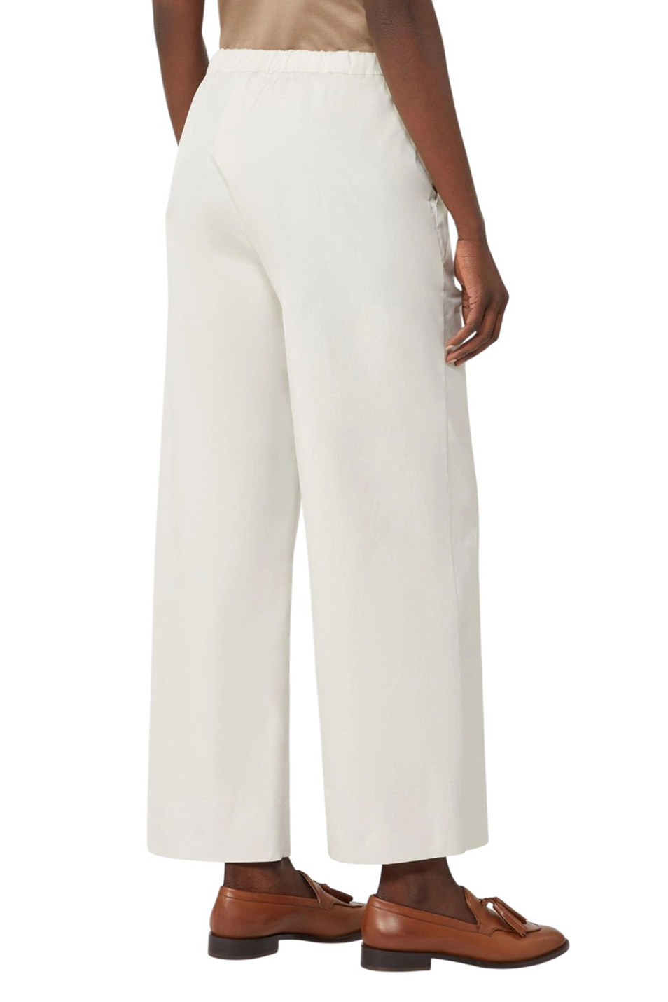 Женский Max Mara Брюки ARGENTO из хлопка (цвет ), артикул 2619131023 | Фото 4