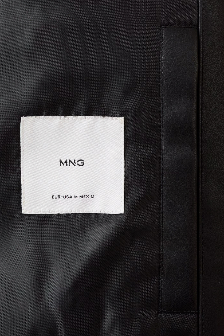 Мужской Mango Man Куртка BLAS из искусственной кожи (цвет ), артикул 27071172 | Фото 6