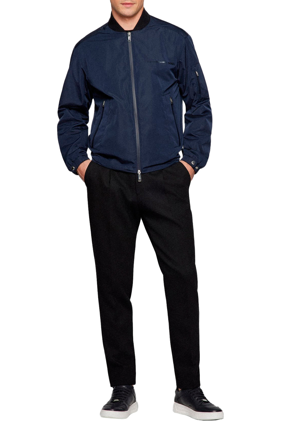 Мужской BOSS Куртка прямого кроя из водоотталкивающего материала (цвет ), артикул 50464957 | Фото 2