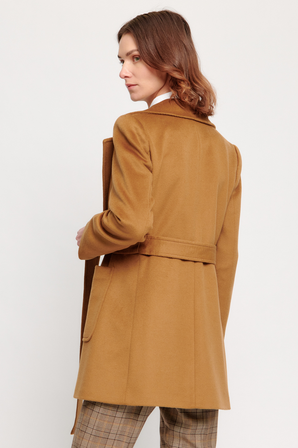 Max&Co Короткое пальто Shortrun из натуральной шерсти (цвет ), артикул 60815021 | Фото 3