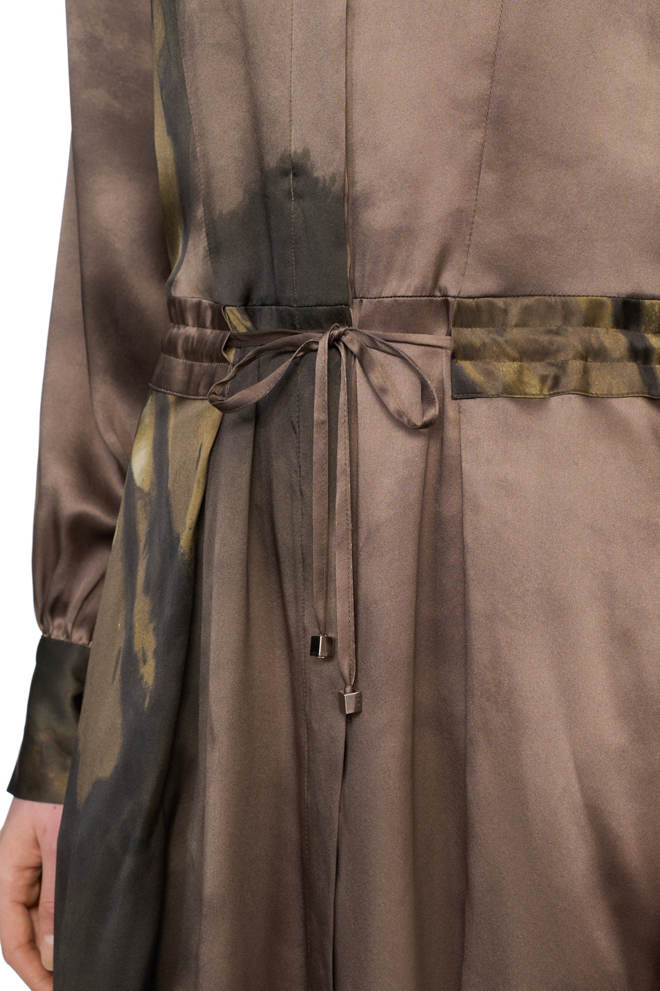 Женский Kiton Платье из шелка (цвет ), артикул D58334K0585G03000 | Фото 5