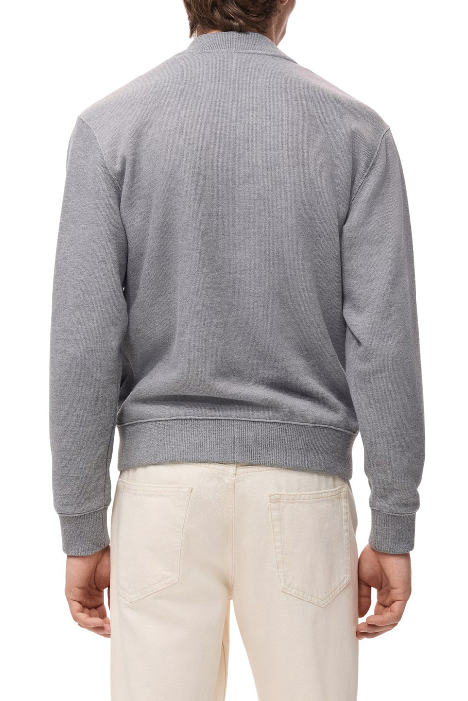 Толстовка CERLERB на молнии|Основной цвет:Серый Мужской Mango Man Толстовка CERLERB на молнии (цвет ), артикул 27051259 | Фото 4