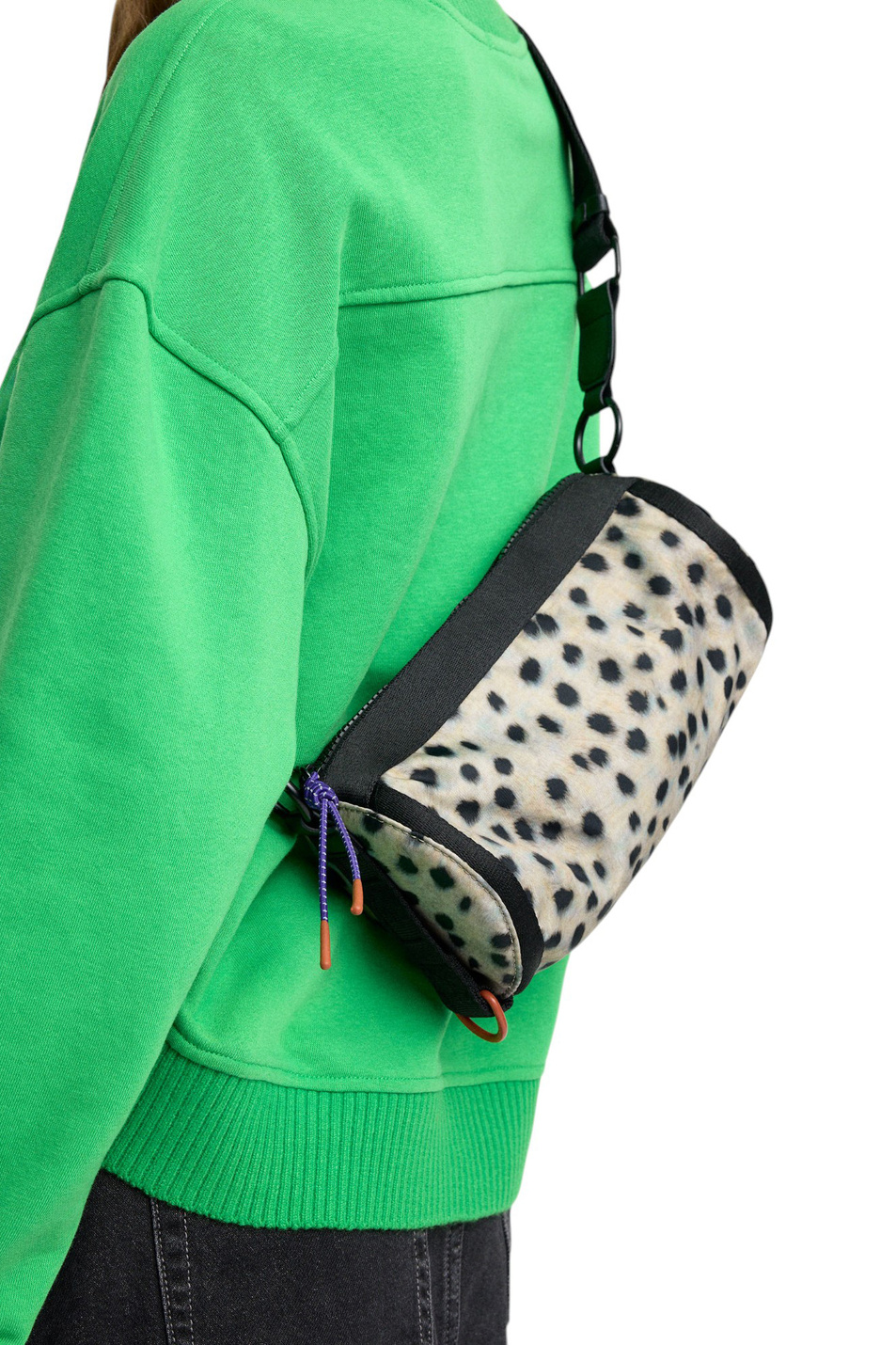 Сумка с анималистичным принтом|Основной цвет:Бежевый Женский Parfois Сумка с анималистичным принтом (цвет ), артикул 238975 | Фото 4