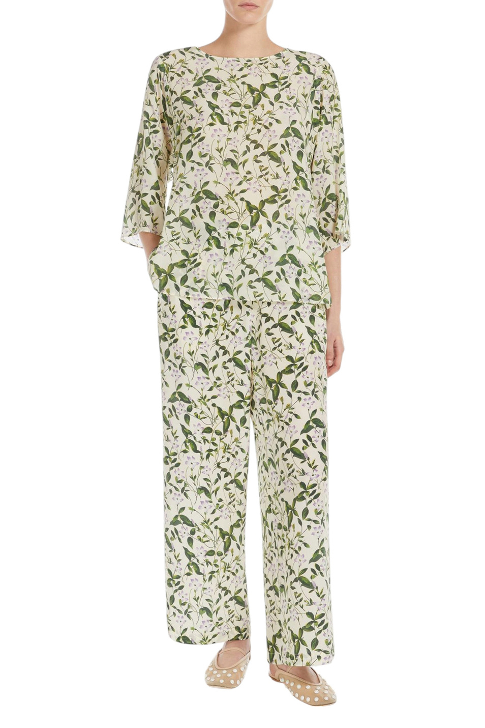Женский Weekend Max Mara Брюки REED из шелка (цвет ), артикул 2515131082 | Фото 2