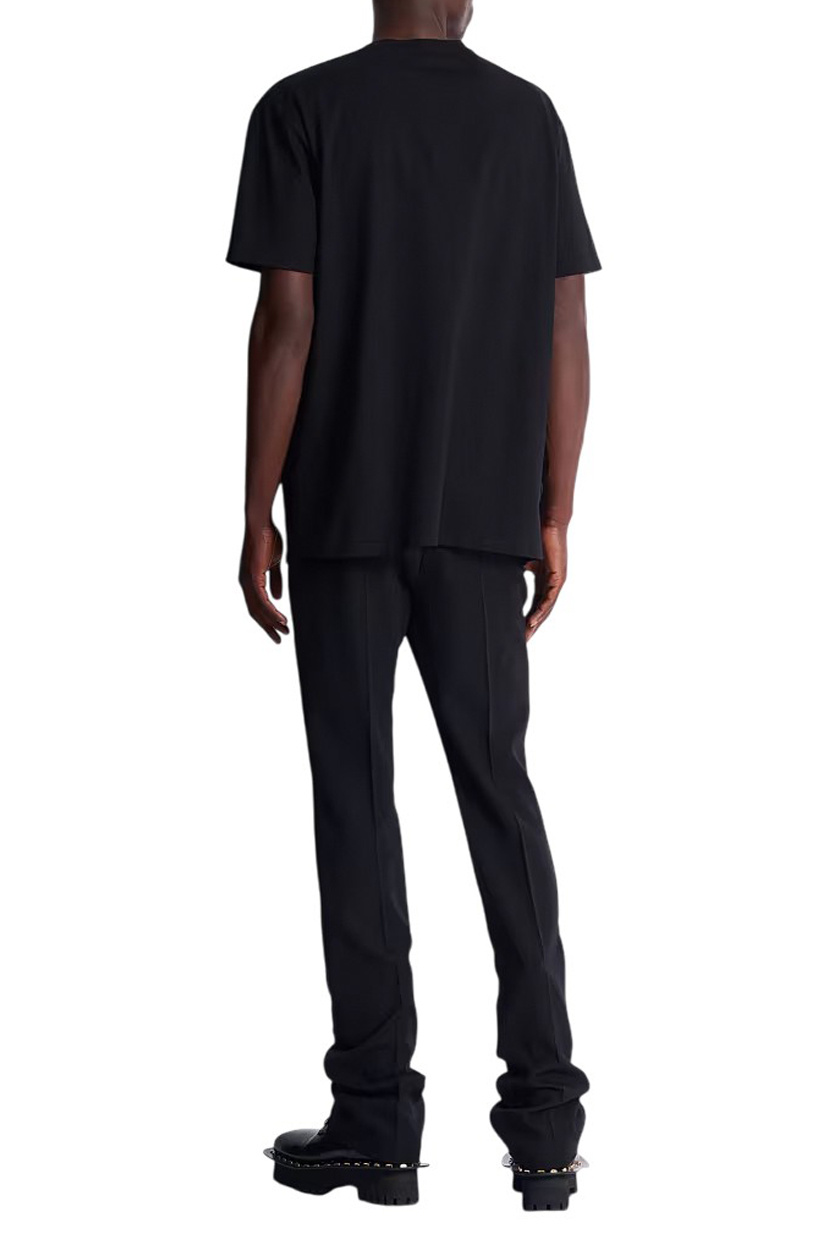 Мужской Balmain Футболка из хлопка (цвет ), артикул GH1EG225GF40 | Фото 4