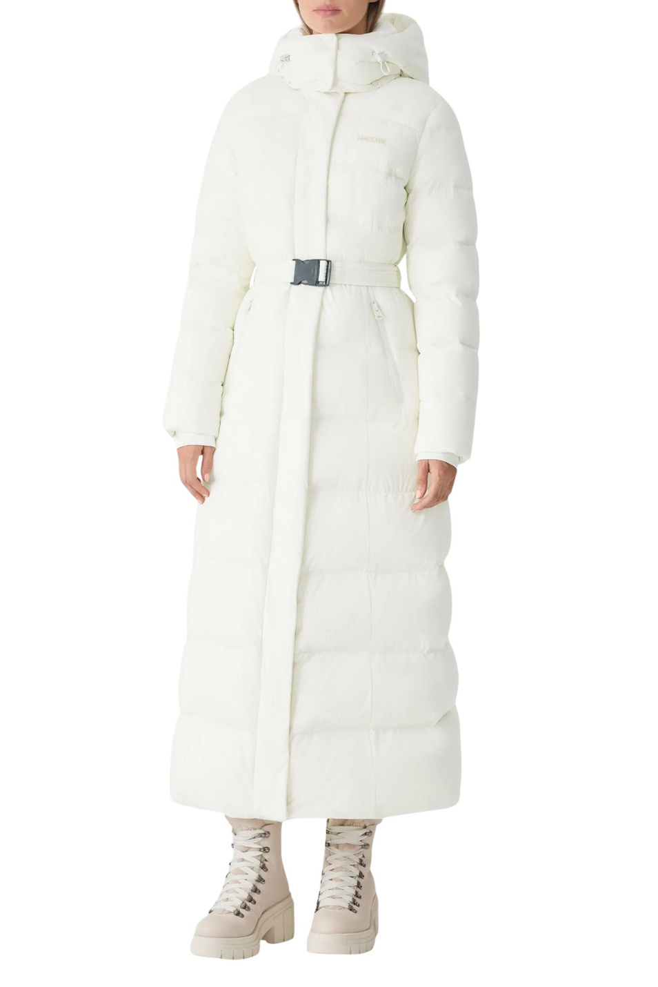 Пальто CALINA-CITY с пуховым наполнителем|Основной цвет:Кремовый Женский Mackage Пальто CALINA-CITY с пуховым наполнителем (цвет ), артикул P002566 | Фото 2
