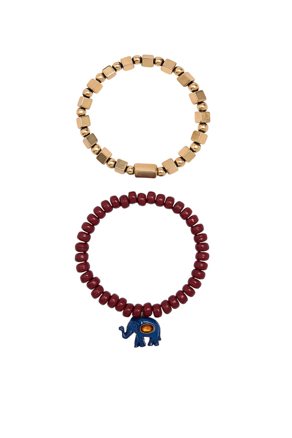 Женский Parfois Браслет в комплекте из 2 шт (цвет ), артикул 241756 | Фото 2