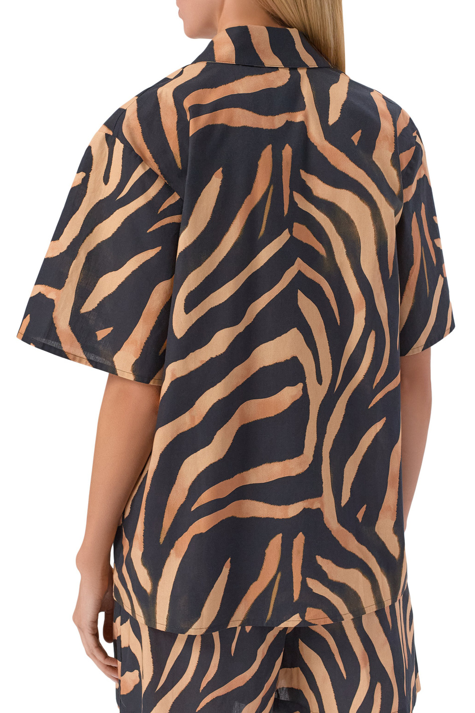 Женский HUGO Рубашка Camule с анималистичным принтом (цвет ), артикул 50562602 | Фото 4