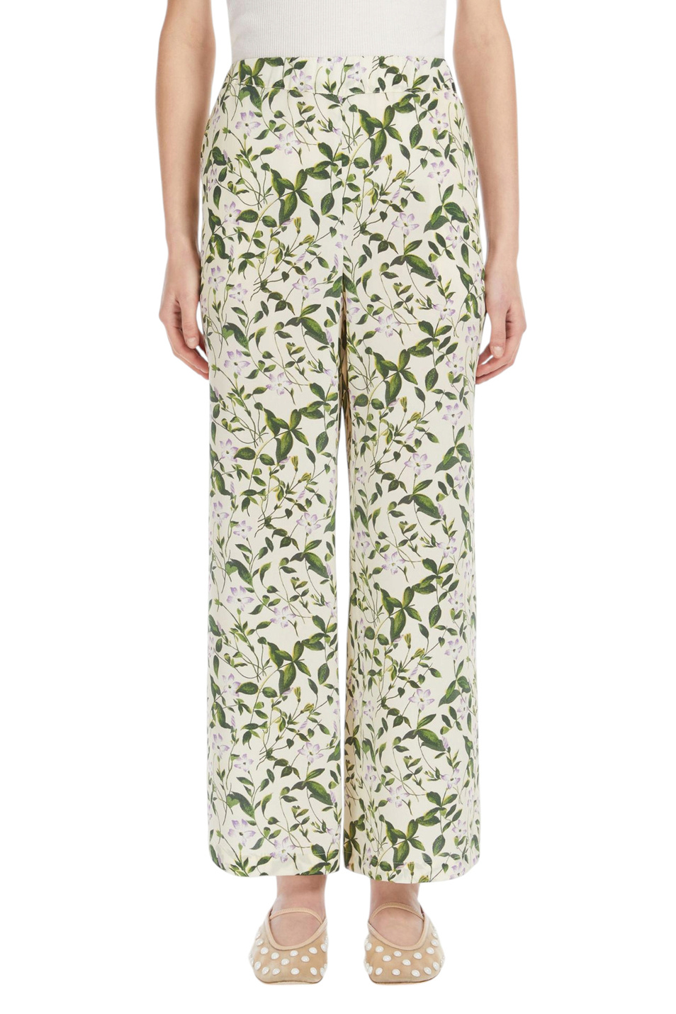 Женский Weekend Max Mara Брюки REED из шелка (цвет ), артикул 2515131082 | Фото 3