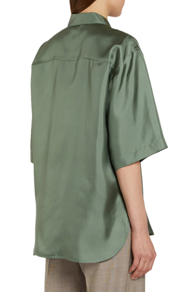 Женский MARELLA Блузка MLLDIRE из шелка (цвет ), артикул 2613111041 | Фото 4