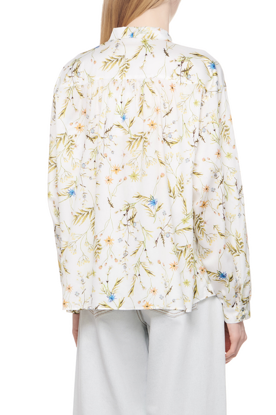 Женский iBLUES Блузка PIAVE с цветочным принтом (цвет ), артикул 2417111181 | Фото 3