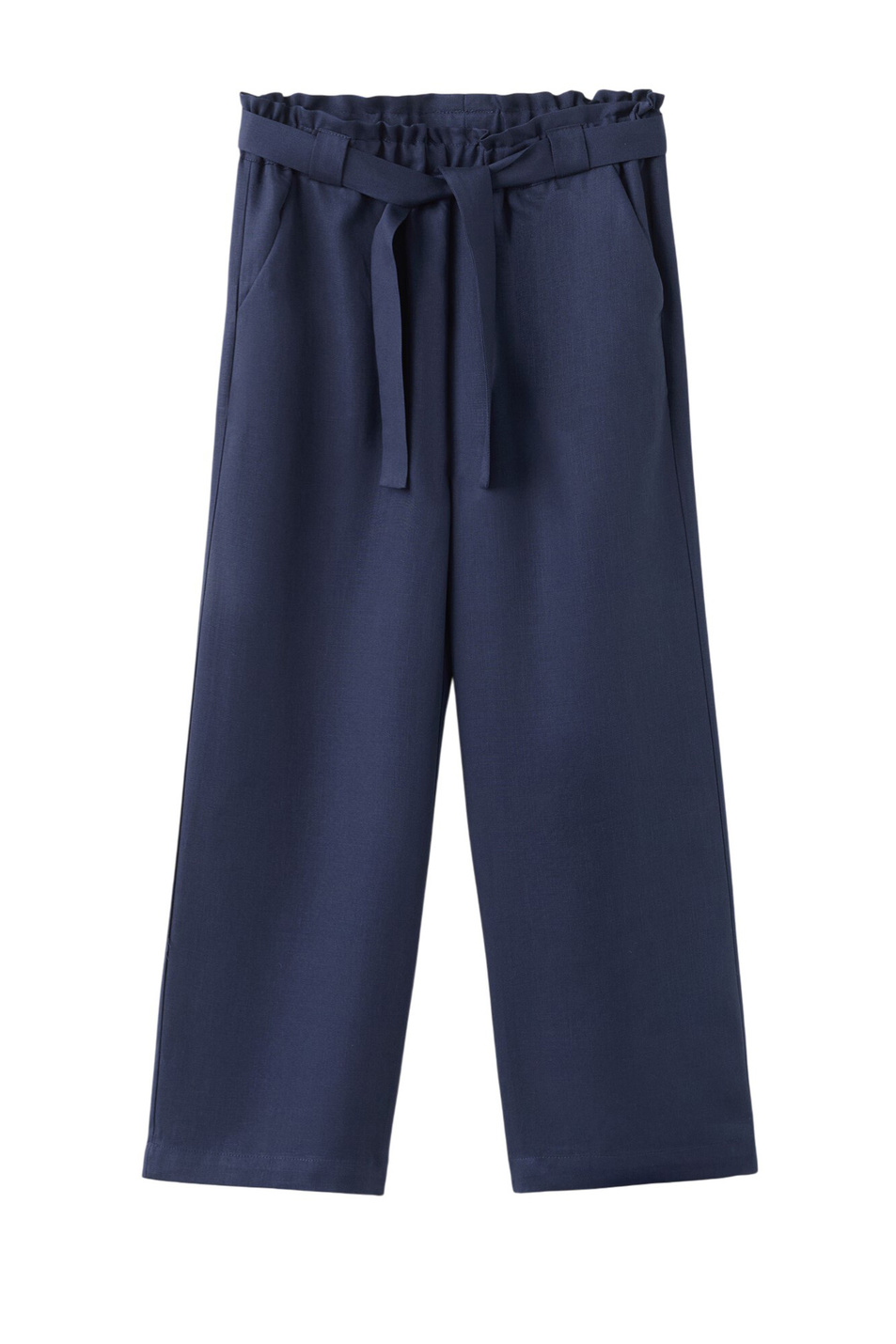 Девочкам Mango Kids Брюки BLANES однотонные (цвет ), артикул 27075969 | Фото 1