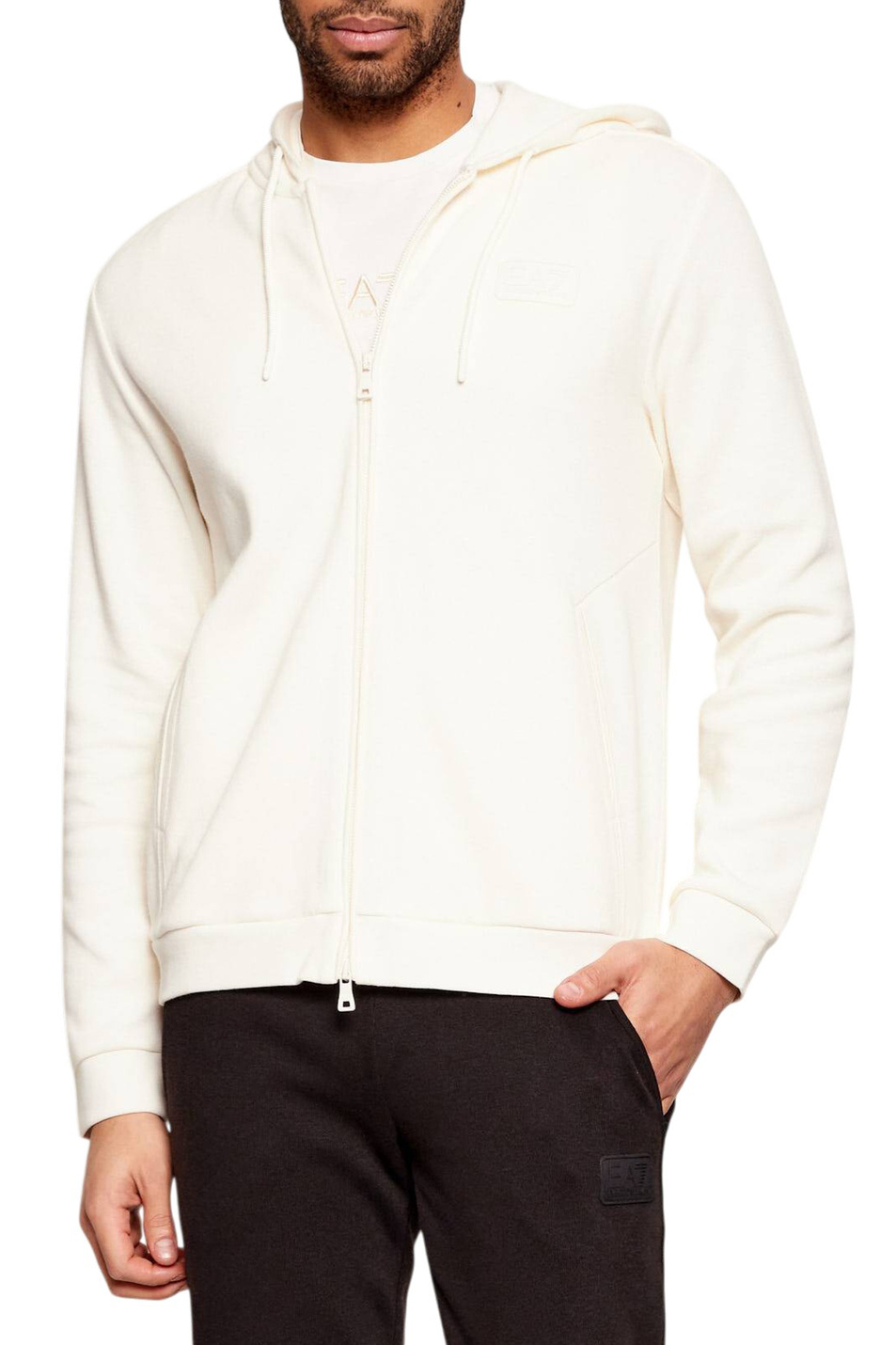 Мужской EA7 Толстовка из смесового хлопка (цвет ), артикул 7M001363-AF22262 | Фото 4