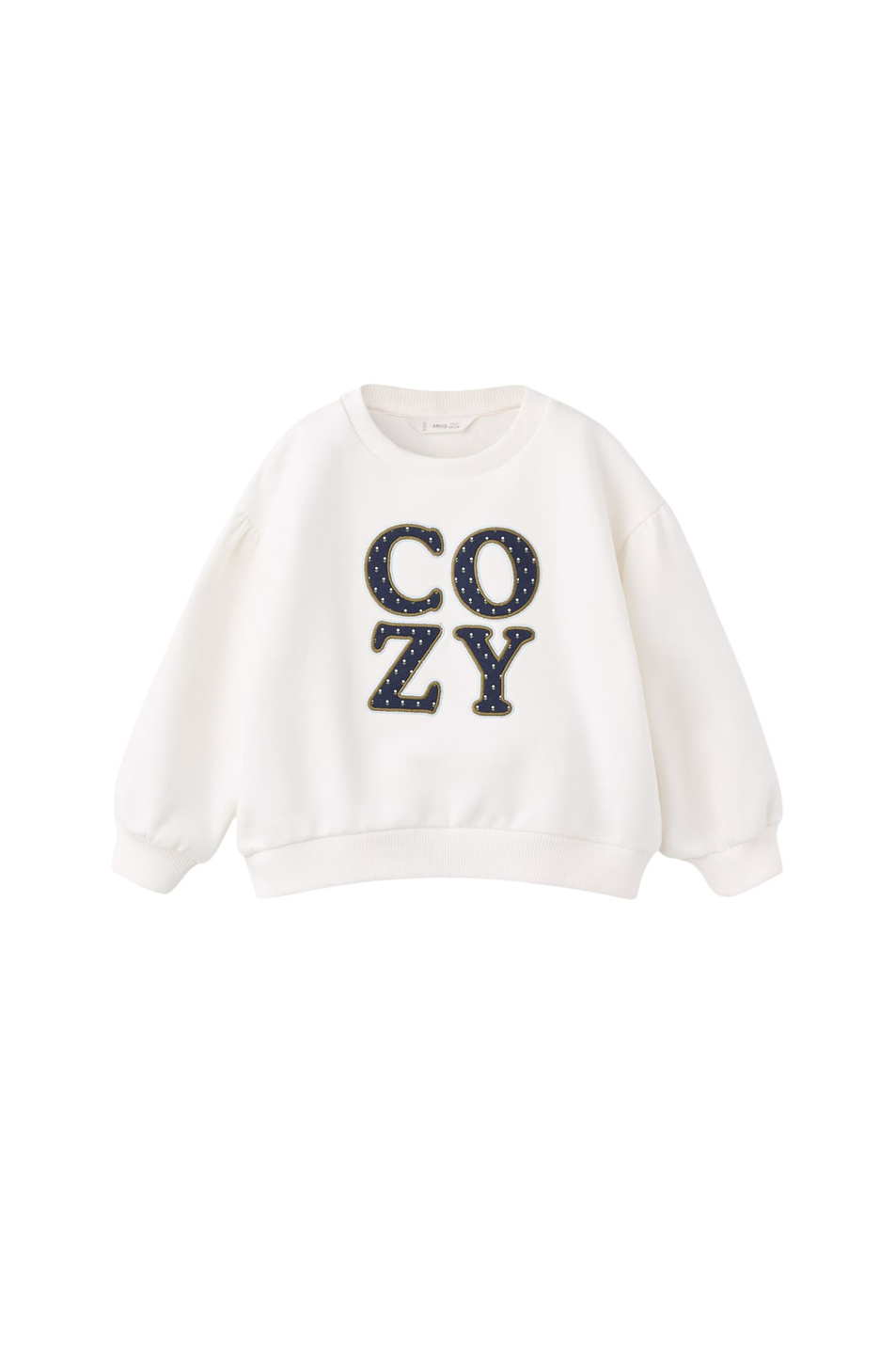 Девочкам Mango Kids Свитшот COZY из хлопка (цвет ), артикул 17015165 | Фото 1