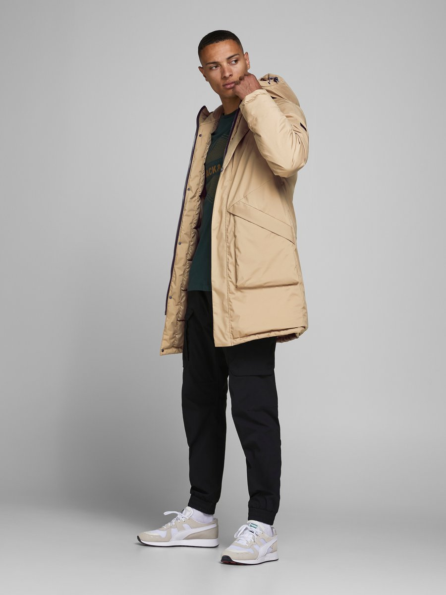Мужской Jack & Jones Парка с капюшоном (цвет ), артикул 12173703 | Фото 3