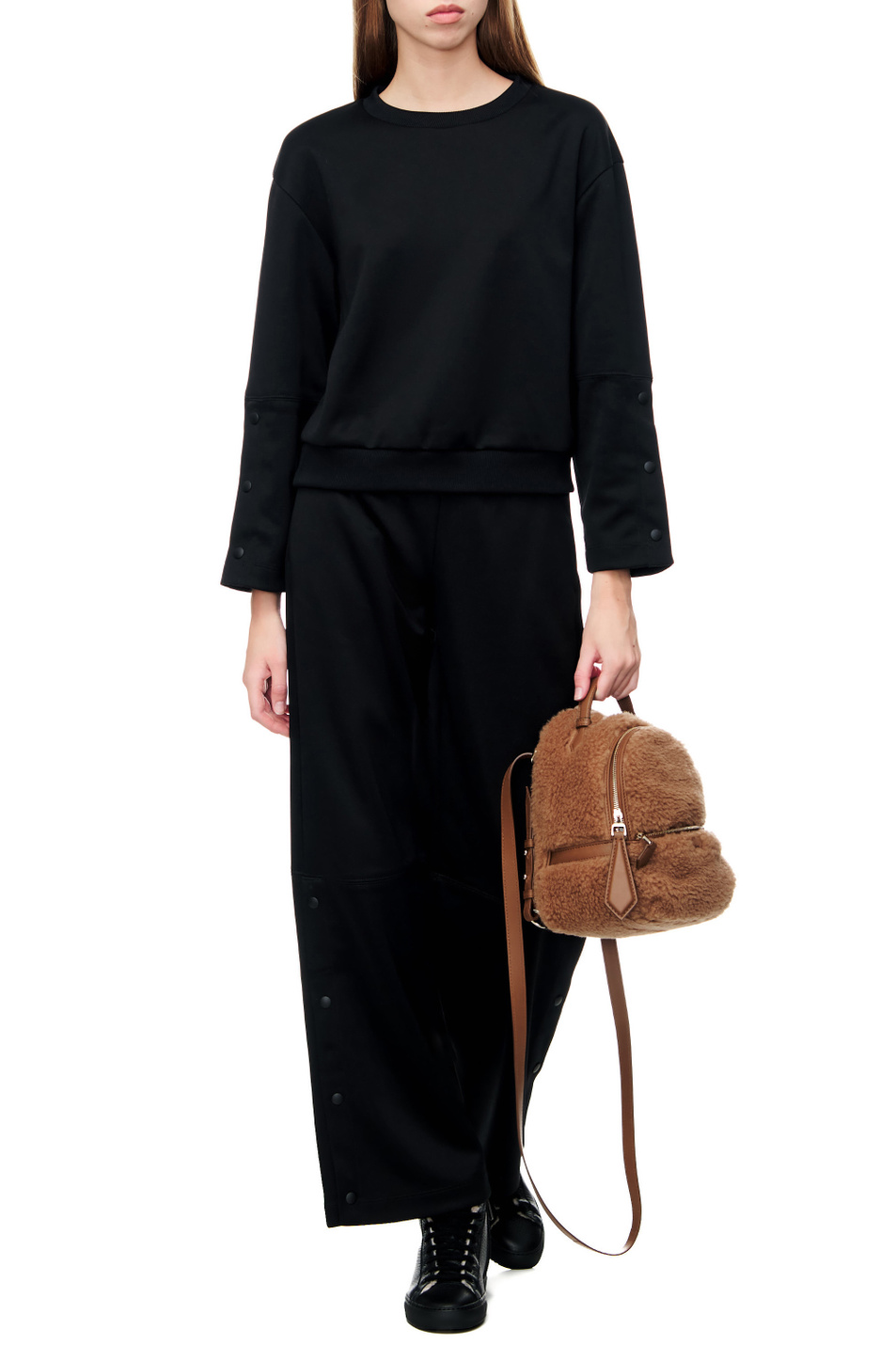 Женский Max Mara Брюки UMES с кнопками на штанинах (цвет ), артикул 37861126 | Фото 3