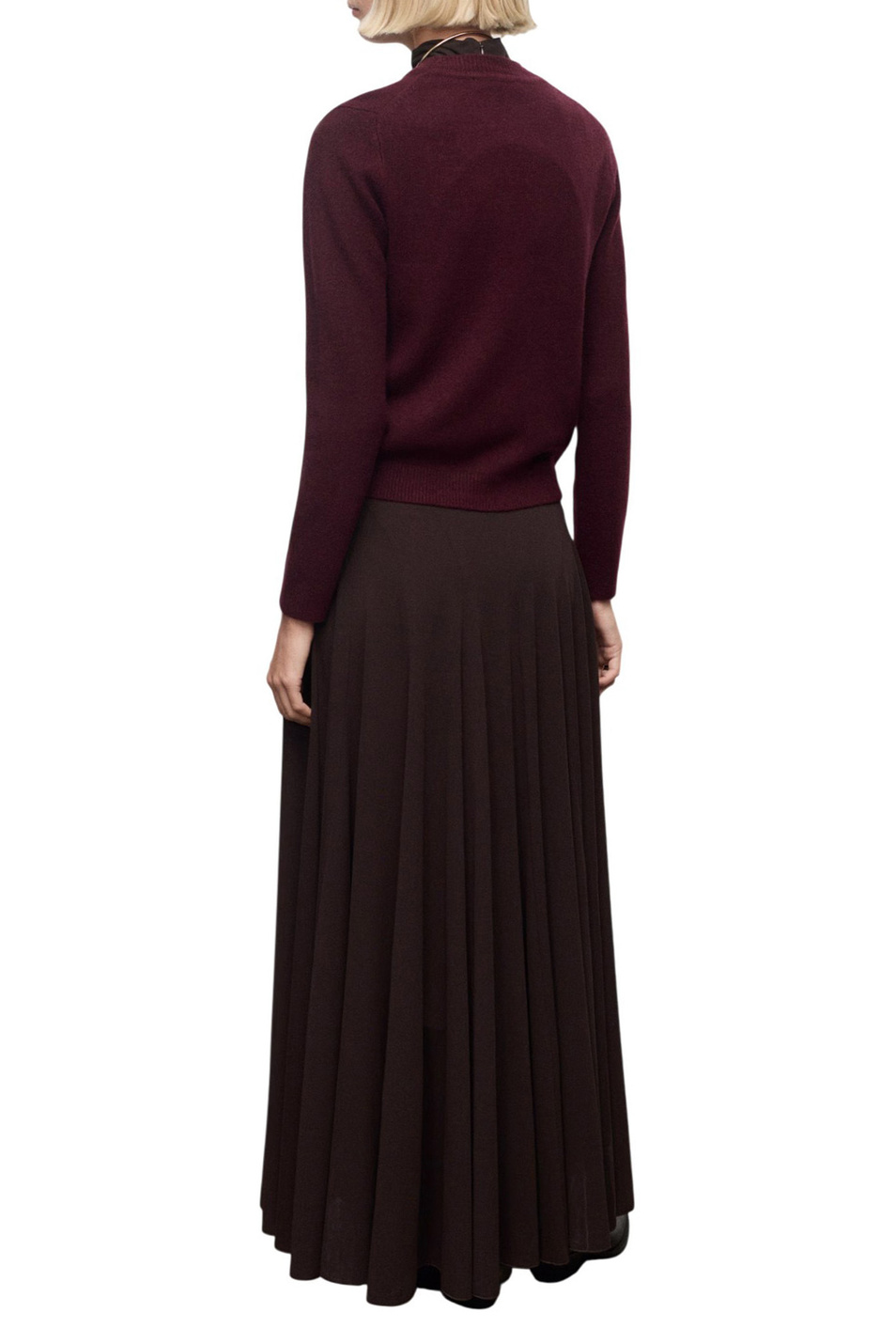 Женский Mango Джемпер SEEDSUN с круглым вырезом (цвет ), артикул 17007792 | Фото 4