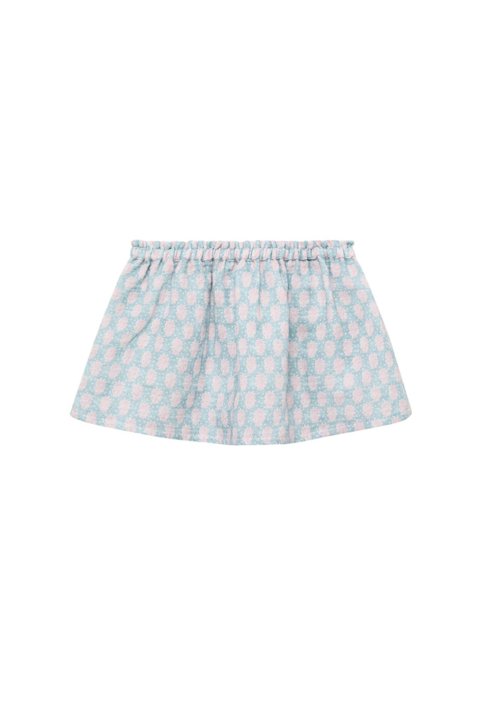 Девочкам Mango Kids Юбка BAI из хлопка (цвет ), артикул 87087709 | Фото 2