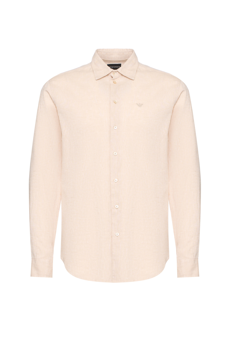 Мужской Emporio Armani Рубашка из хлопка и льна (цвет ), артикул EM000099-TE20550 | Фото 1