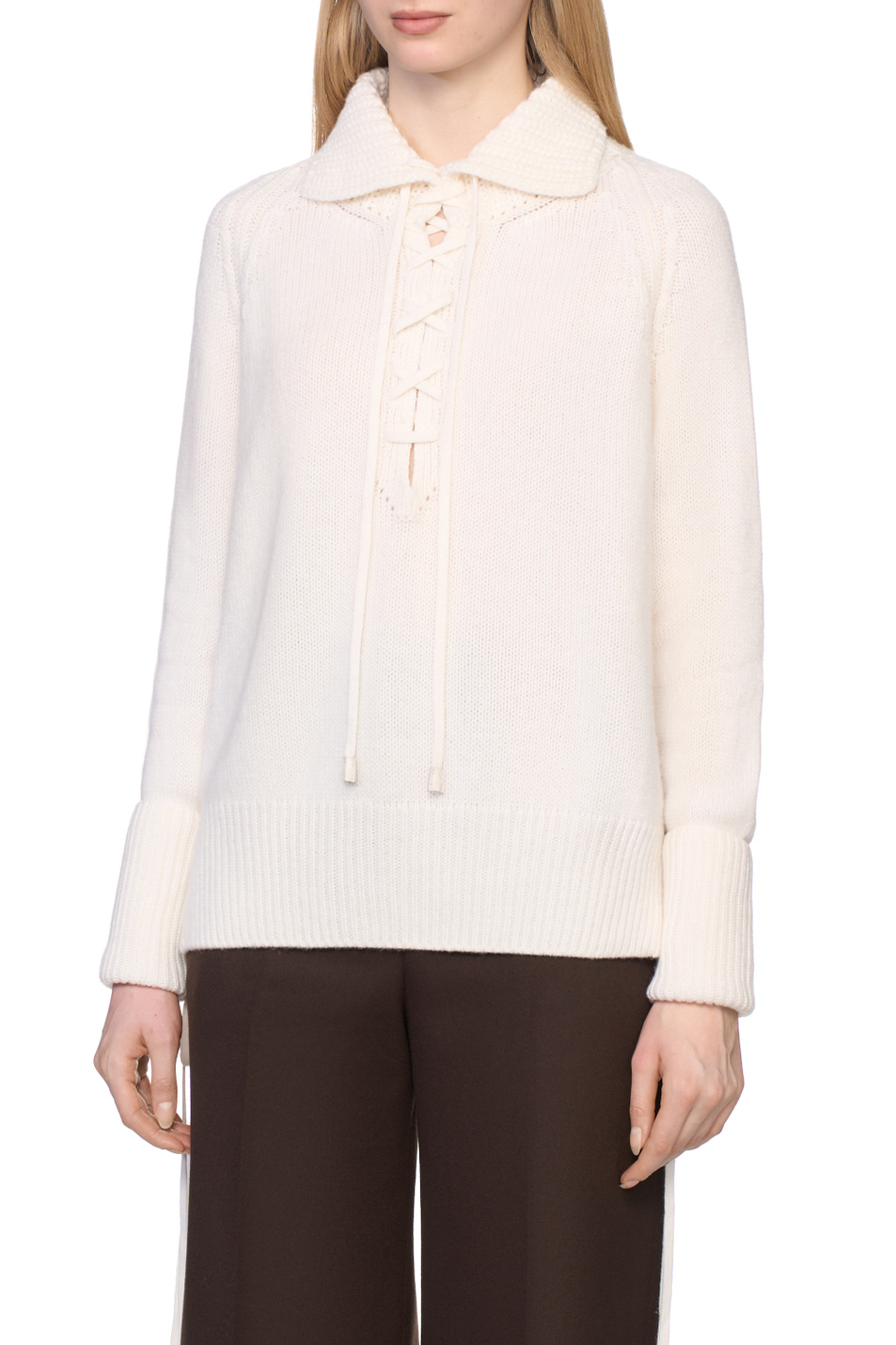 Женский ERMANNO SCERVINO Джемпер из кашемира (цвет ), артикул D475M716BHZ | Фото 4