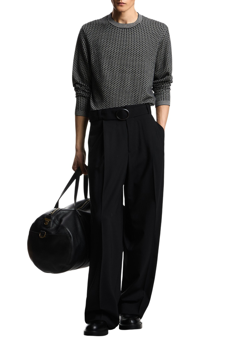 Мужской Emporio Armani Джемпер из шерсти (цвет ), артикул EM005302-AF24356 | Фото 3