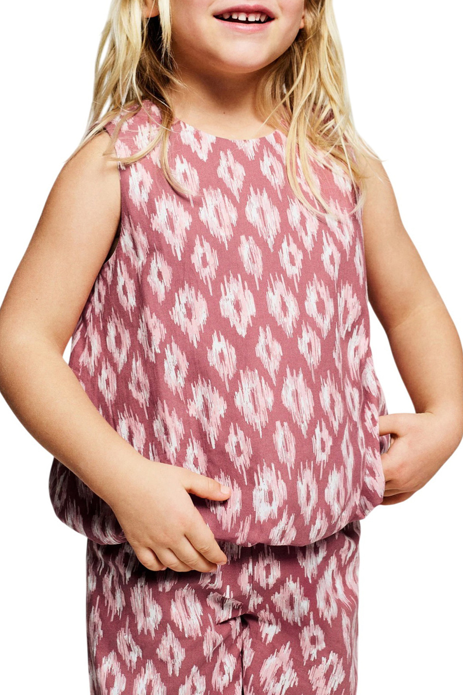 Девочкам Mango Kids Блузка ZENISET с принтом (цвет ), артикул 27076736 | Фото 3