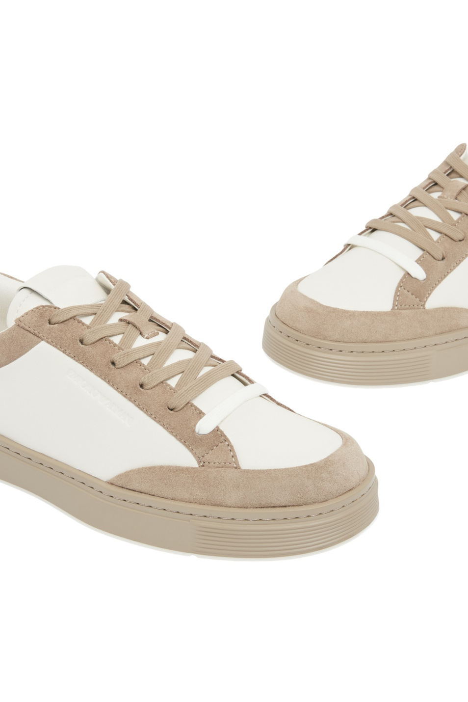 Мужской Emporio Armani Кеды из натуральной кожи и замши (цвет ), артикул EM004784-AF23198 | Фото 6