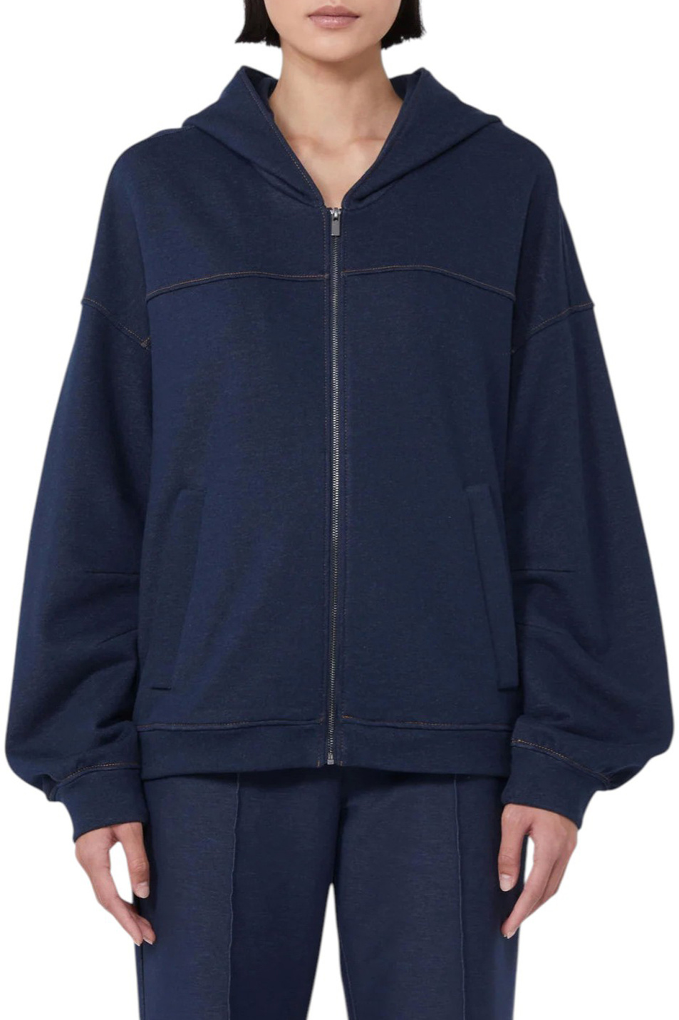 Женский Max Mara Толстовка YALE с логотипом (цвет ), артикул 2526926047 | Фото 4