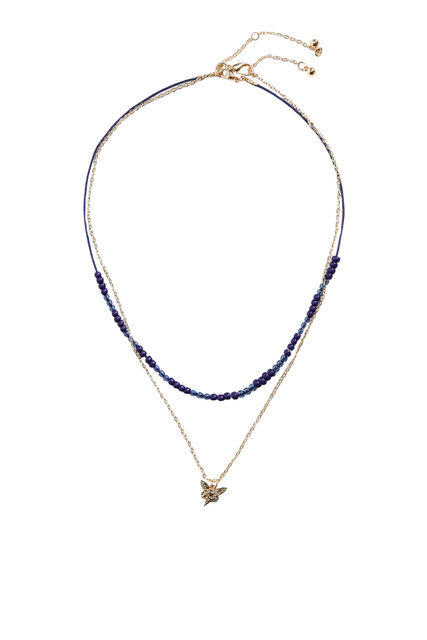 Набор ожерелий MARIA|Основной цвет:Синий|Артикул:37004068 | Фото 1