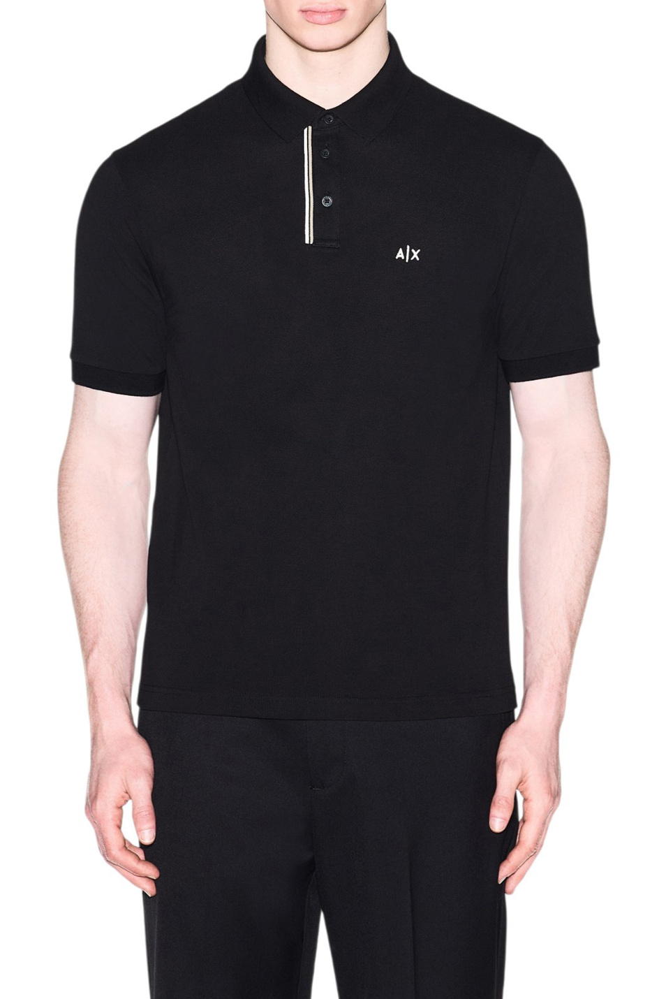 Мужской Armani Exchange Поло из хлопка (цвет ), артикул XM002067-AF10366 | Фото 3