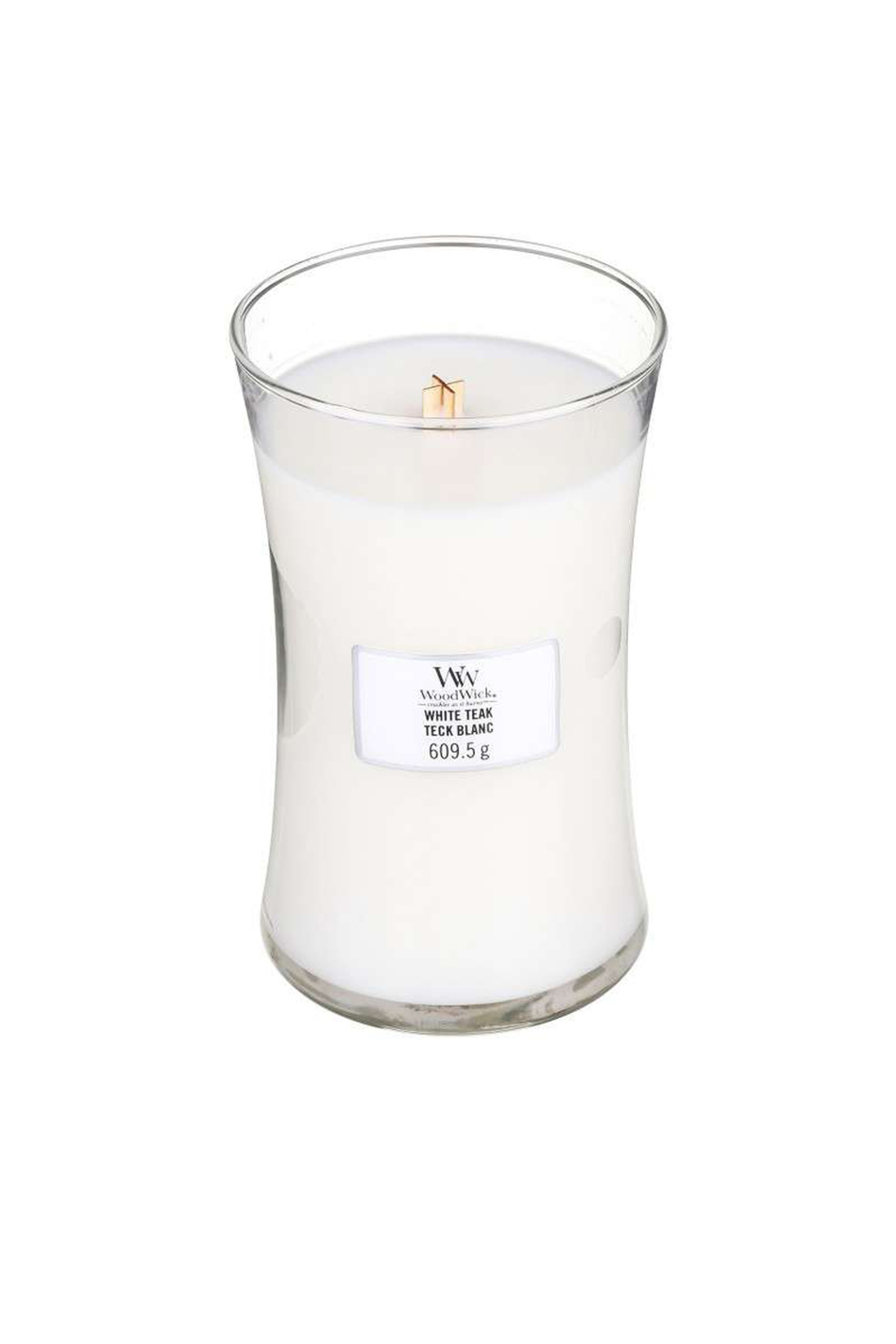 Не имеет пола Woodwick Свеча "Белый тик" (цвет ), артикул 93039E | Фото 1