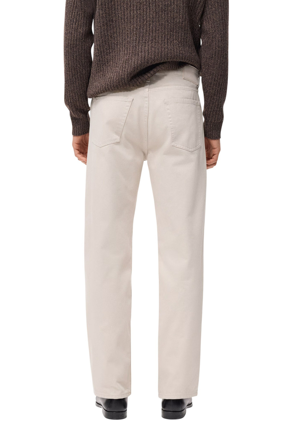 Мужской Mango Man Джинсы MOBY прямого кроя (цвет ), артикул 27061247 | Фото 4